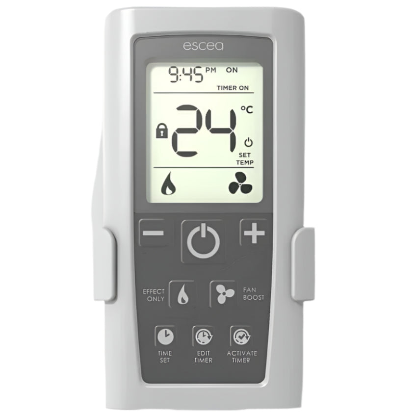 Escea Gas Fireplace Remote Control 801042 - Part No. 801042