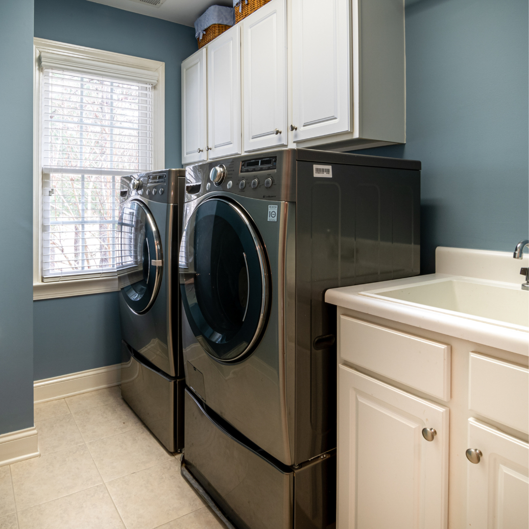 Fading Laundry Appliance Instruction Panel